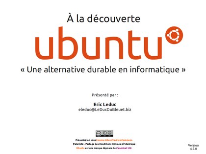 À la découverte d'Ubuntu!